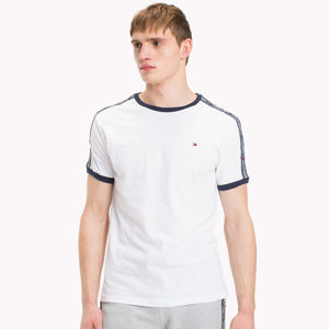 Tommy Hilfiger pánské bílé tričko - S (100)